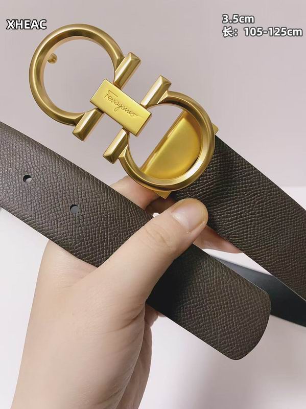 Ferragamo belt 35mmX105-125cm 8L (146)