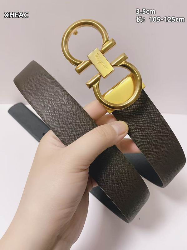 Ferragamo belt 35mmX105-125cm 8L (147)