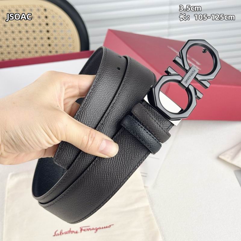 Ferragamo belt 35mmX105-125cm 8L (16)