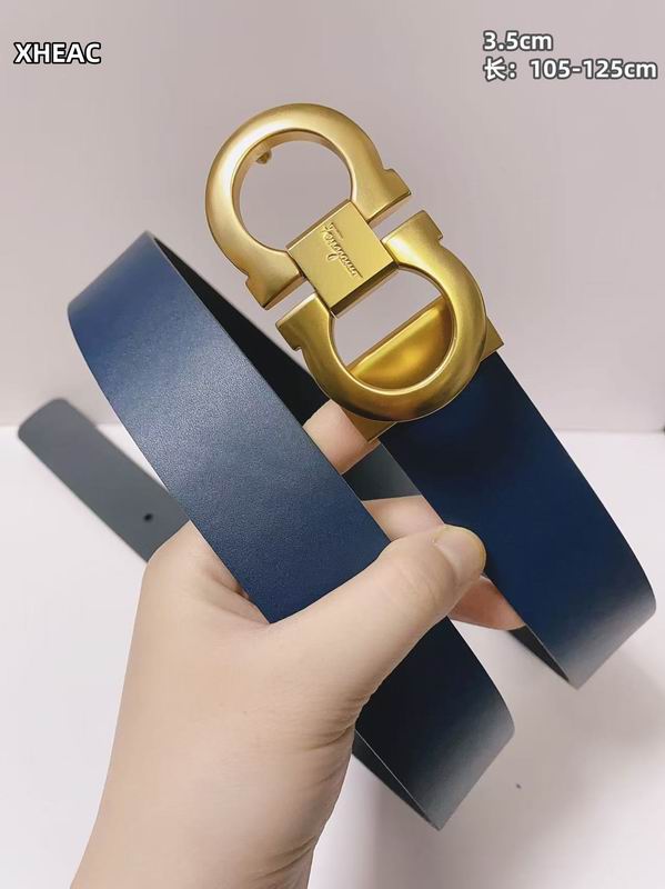 Ferragamo belt 35mmX105-125cm 8L (165)