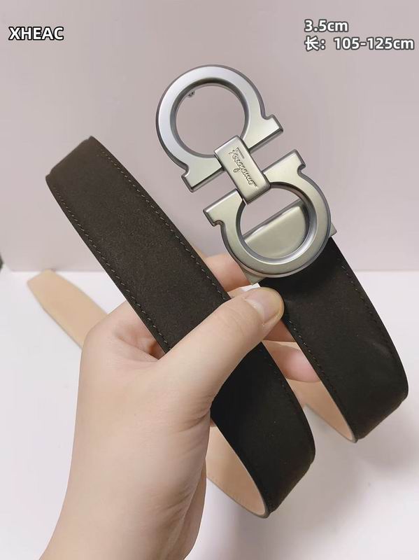 Ferragamo belt 35mmX105-125cm 8L (168)