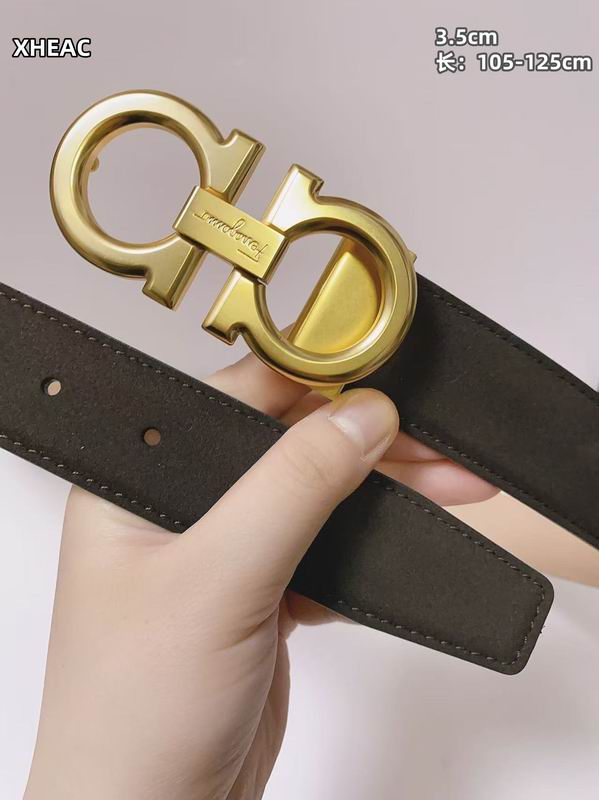 Ferragamo belt 35mmX105-125cm 8L (170)