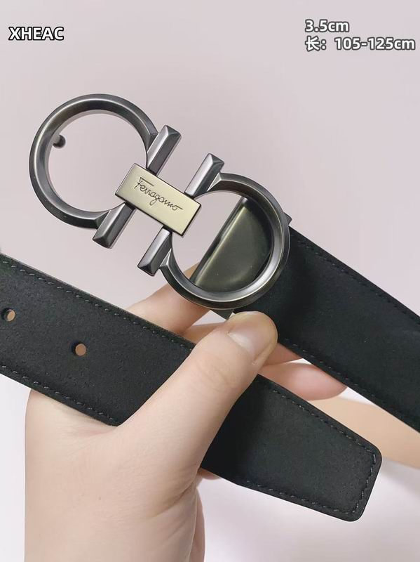 Ferragamo belt 35mmX105-125cm 8L (173)