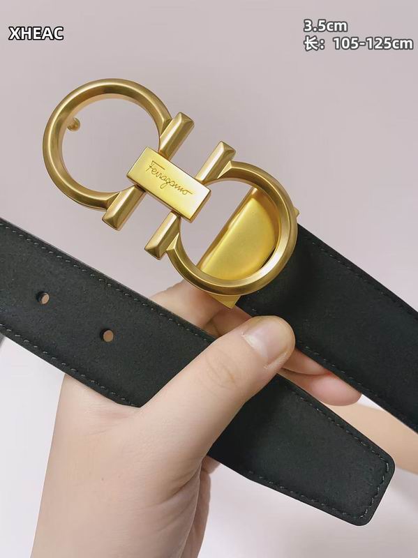 Ferragamo belt 35mmX105-125cm 8L (176)