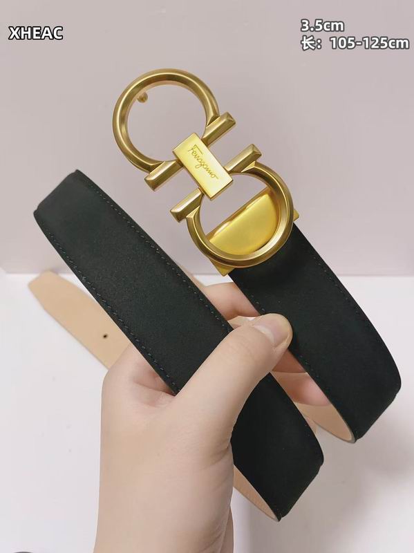 Ferragamo belt 35mmX105-125cm 8L (177)