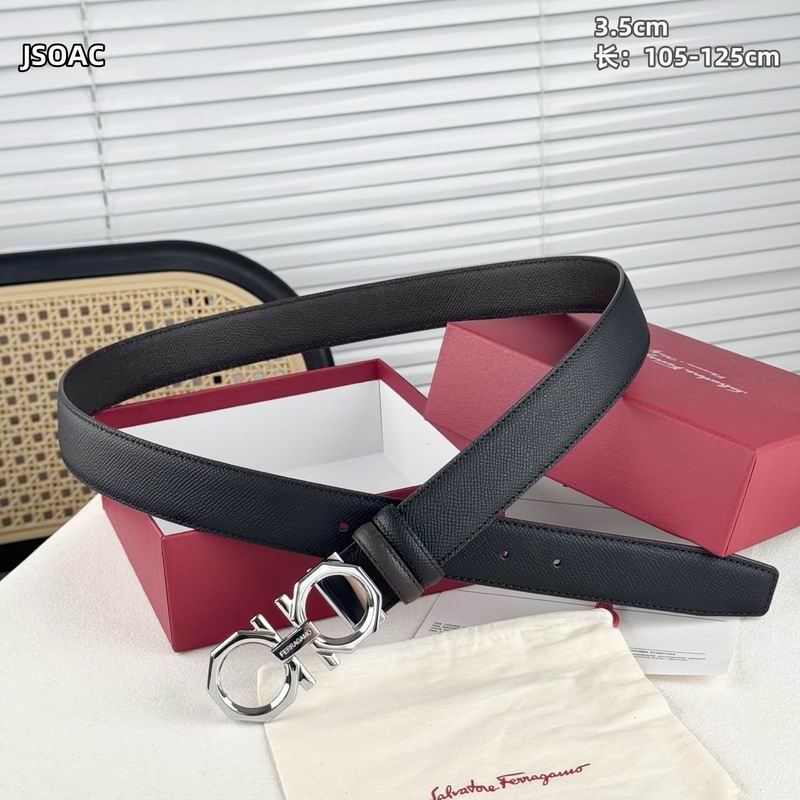 Ferragamo belt 35mmX105-125cm 8L (18)
