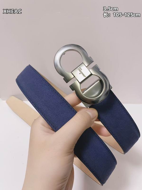 Ferragamo belt 35mmX105-125cm 8L (180)