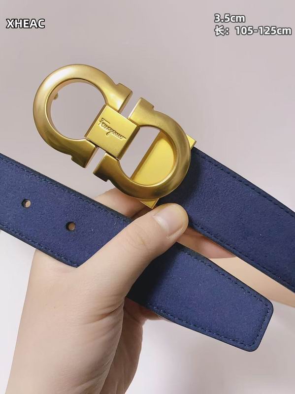 Ferragamo belt 35mmX105-125cm 8L (182)