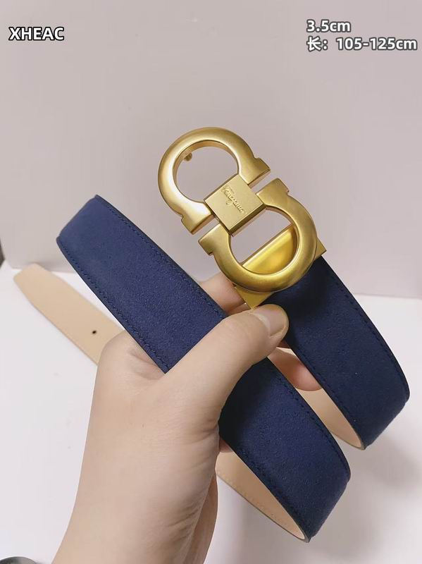 Ferragamo belt 35mmX105-125cm 8L (183)