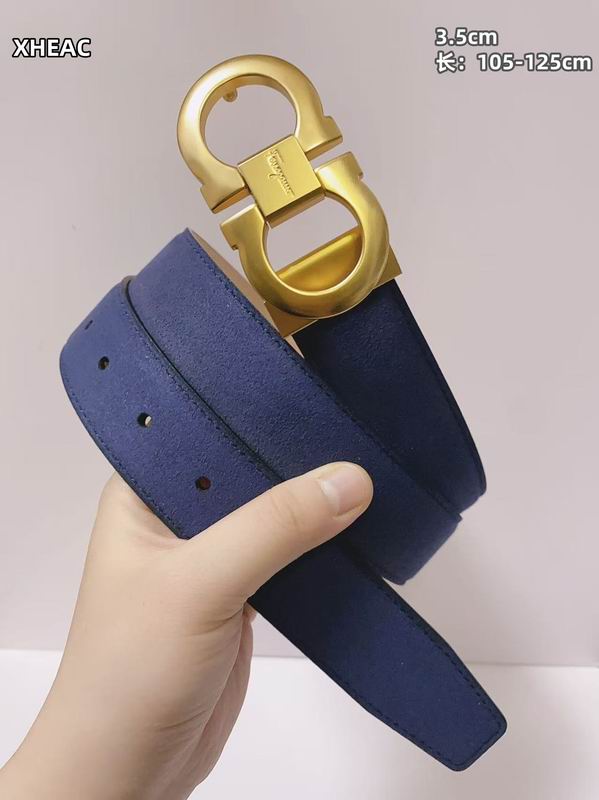Ferragamo belt 35mmX105-125cm 8L (184)