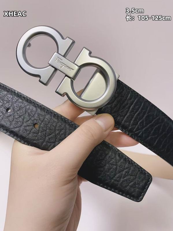 Ferragamo belt 35mmX105-125cm 8L (185)