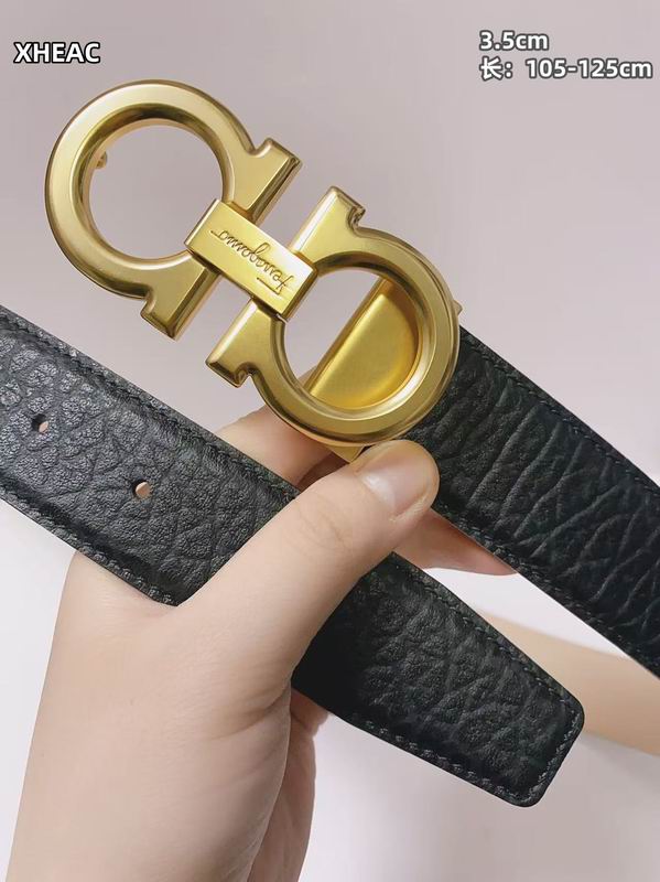 Ferragamo belt 35mmX105-125cm 8L (188)