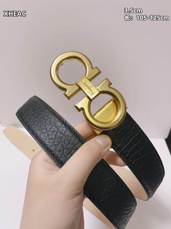 Ferragamo belt 35mmX105-125cm 8L (189)
