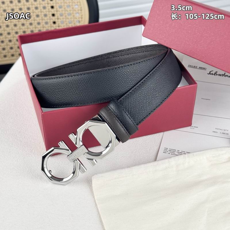 Ferragamo belt 35mmX105-125cm 8L (19)