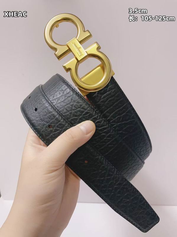Ferragamo belt 35mmX105-125cm 8L (190)