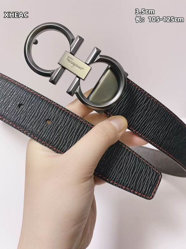Ferragamo belt 35mmX105-125cm 8L (191)