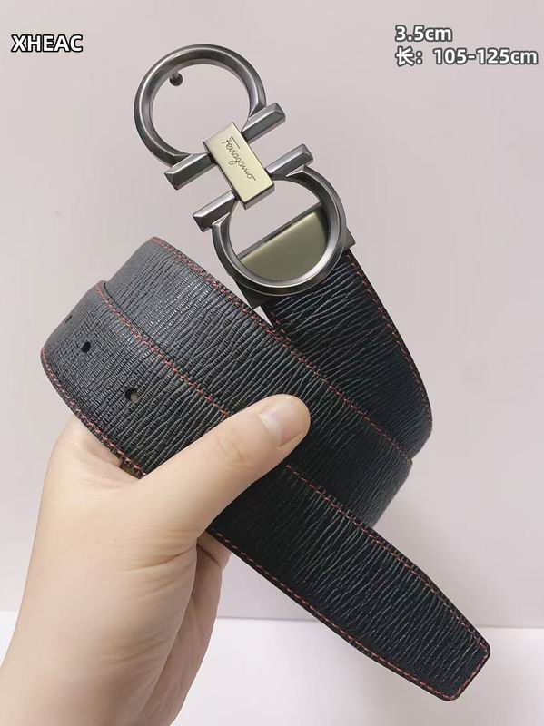 Ferragamo belt 35mmX105-125cm 8L (193)