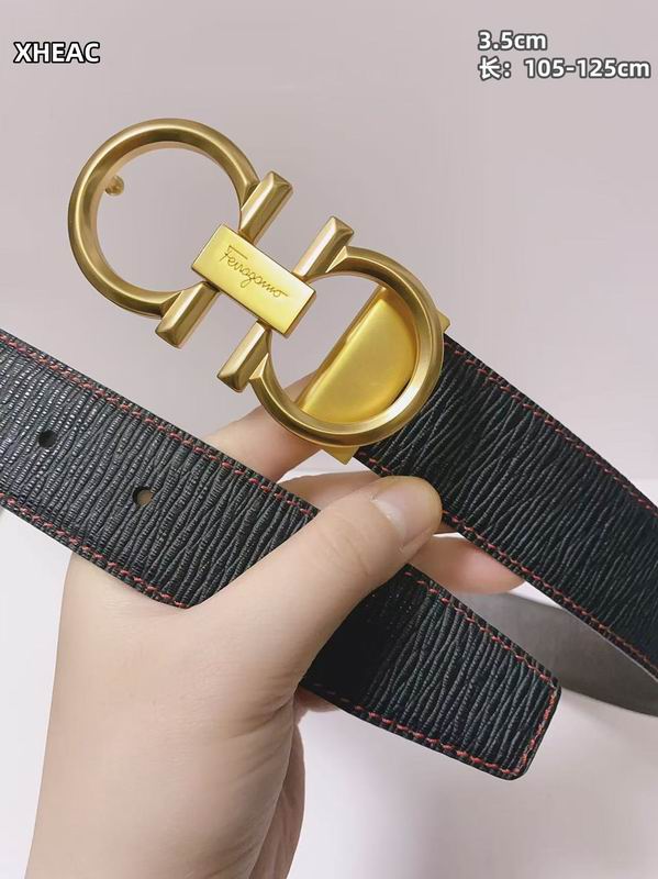 Ferragamo belt 35mmX105-125cm 8L (194)