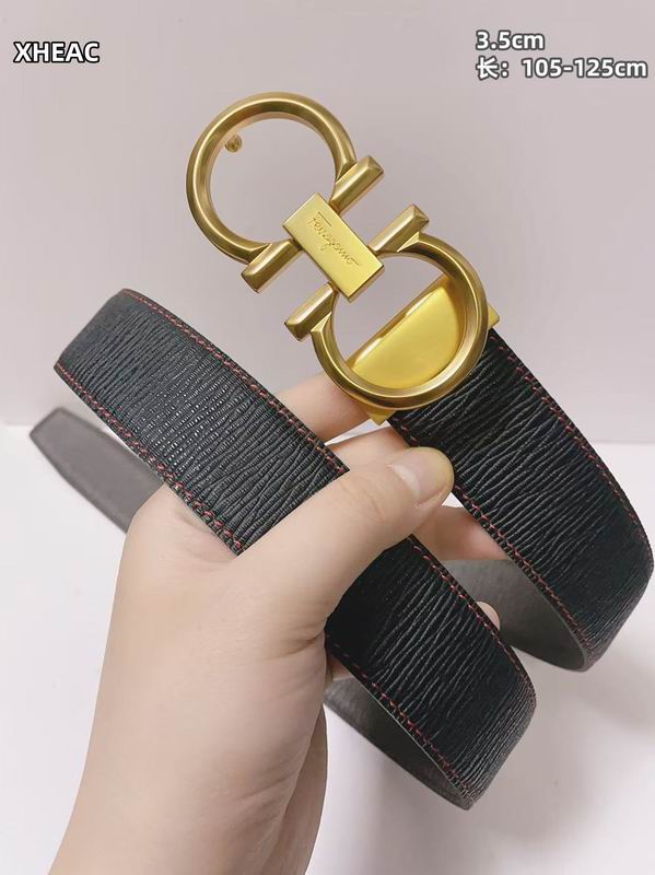 Ferragamo belt 35mmX105-125cm 8L (195)