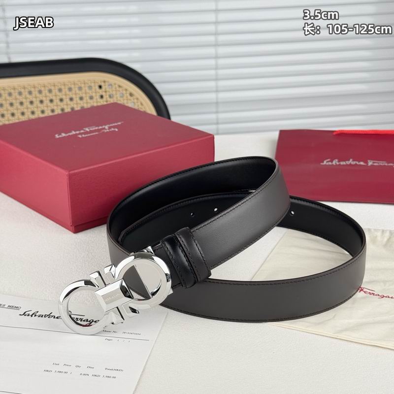 Ferragamo belt 35mmX105-125cm 8L (2)