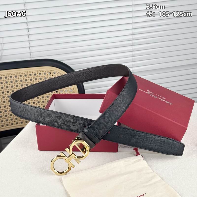 Ferragamo belt 35mmX105-125cm 8L (22)