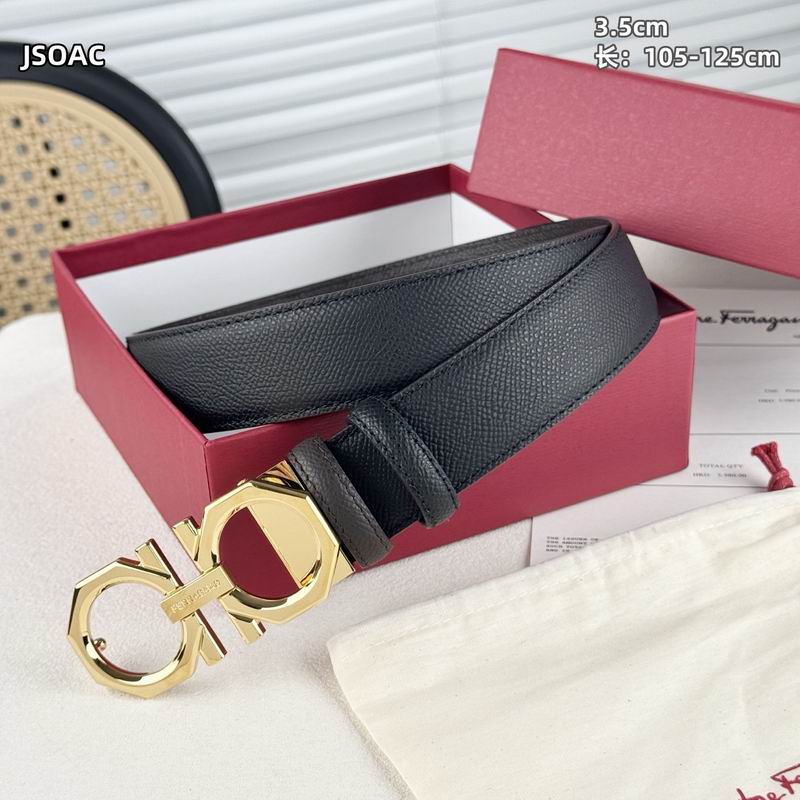 Ferragamo belt 35mmX105-125cm 8L (23)