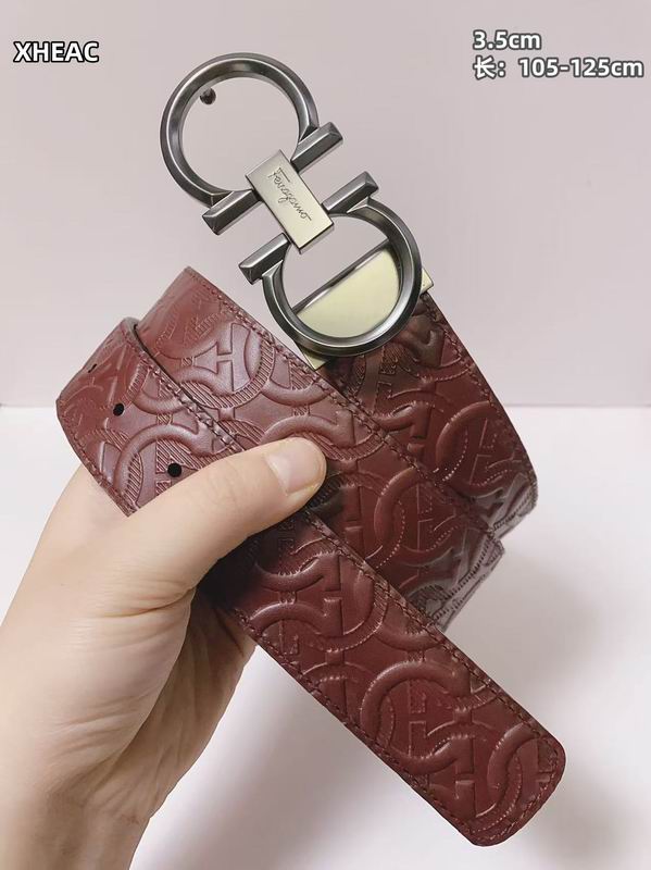 Ferragamo belt 35mmX105-125cm 8L (38)