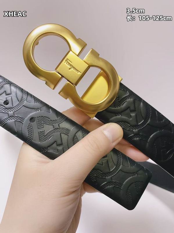 Ferragamo belt 35mmX105-125cm 8L (43)