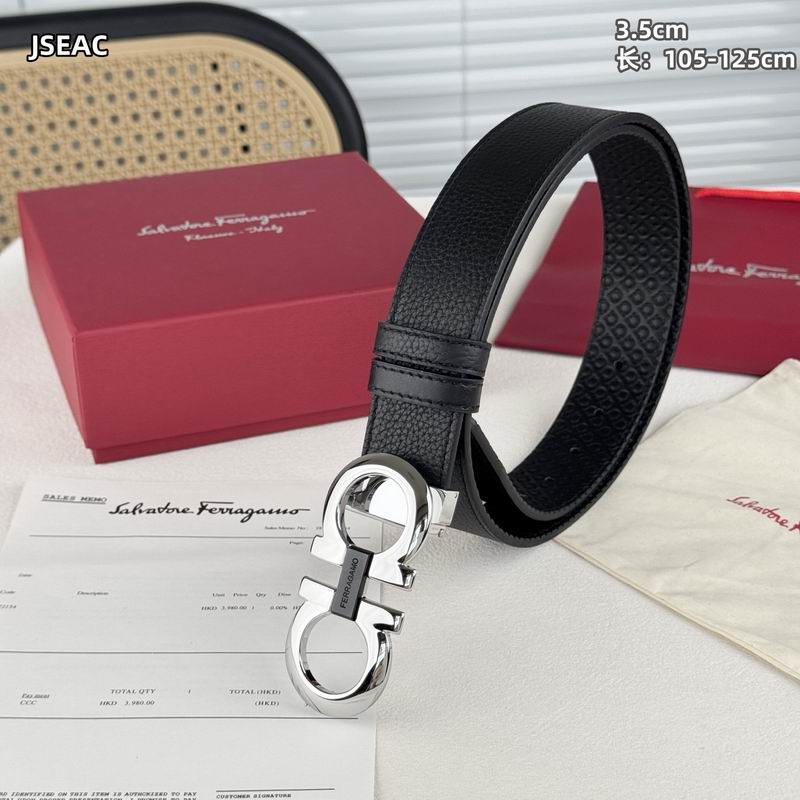 Ferragamo belt 35mmX105-125cm 8L (5)