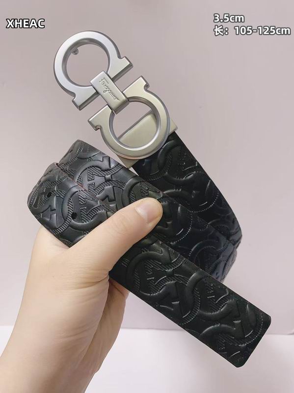 Ferragamo belt 35mmX105-125cm 8L (50)