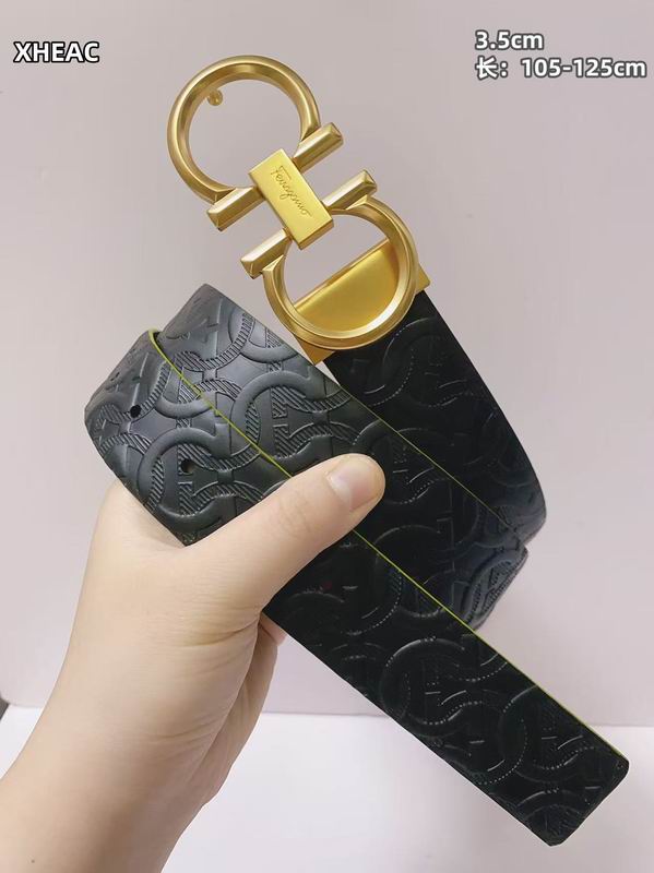 Ferragamo belt 35mmX105-125cm 8L (53)