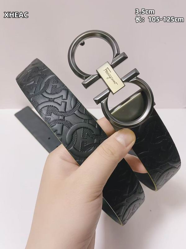 Ferragamo belt 35mmX105-125cm 8L (57)