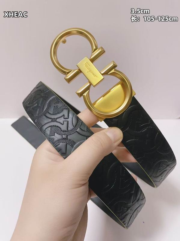 Ferragamo belt 35mmX105-125cm 8L (60)