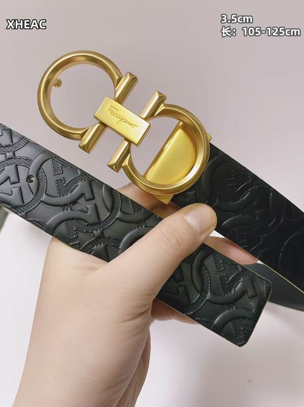 Ferragamo belt 35mmX105-125cm 8L (61)