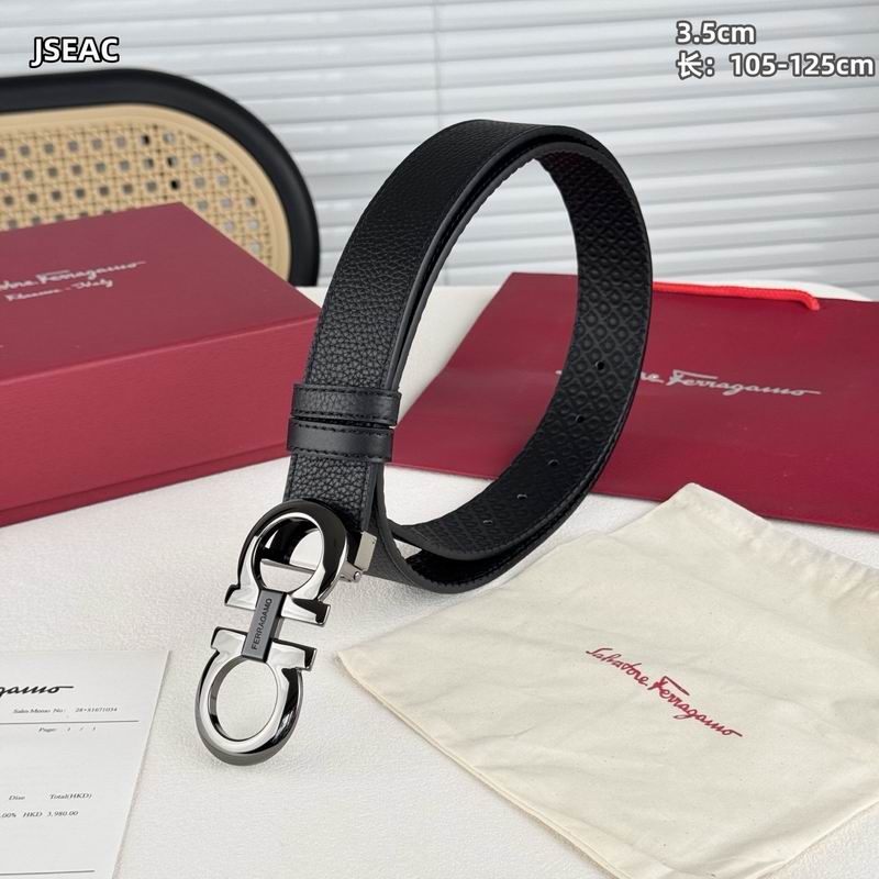 Ferragamo belt 35mmX105-125cm 8L (8)