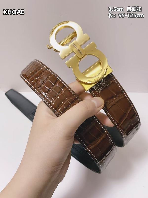 Ferragamo belt 35mmX95-125cm 8L (44)