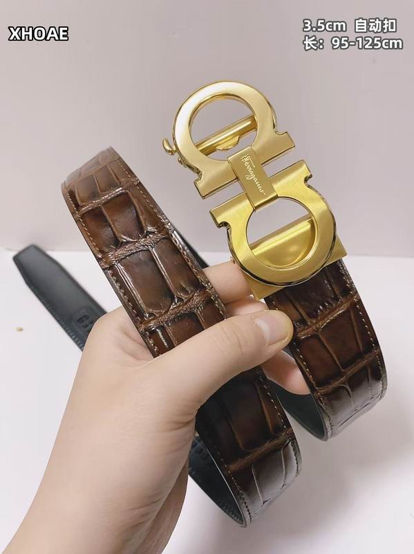 Ferragamo belt 35mmX95-125cm 8L (50)