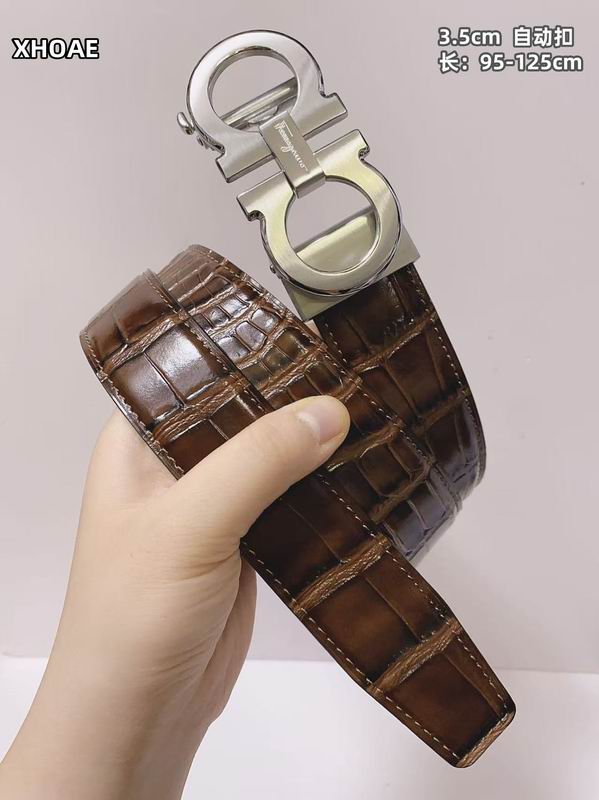 Ferragamo belt 35mmX95-125cm 8L (52)