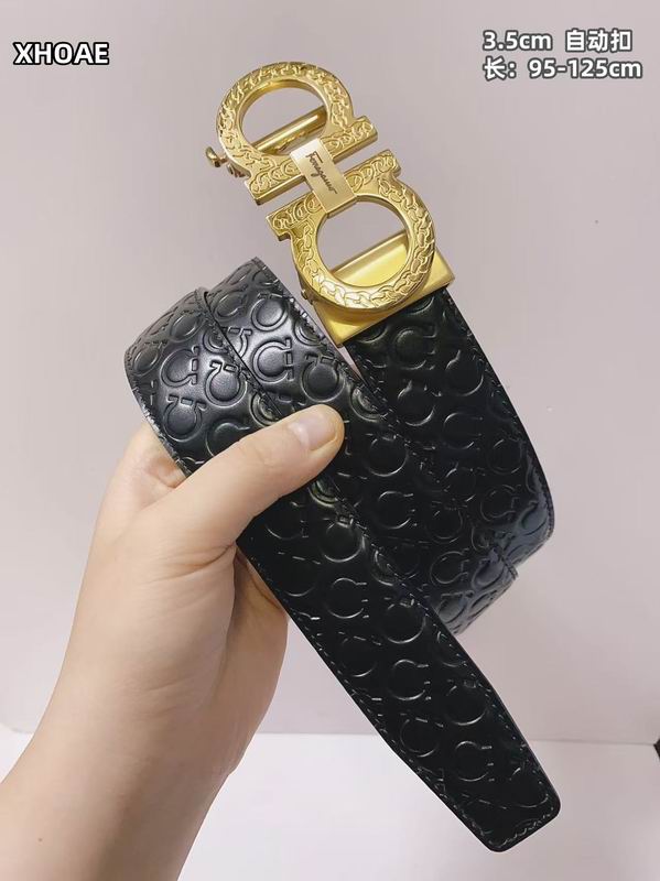 Ferragamo belt 35mmX95-125cm 8L (61)