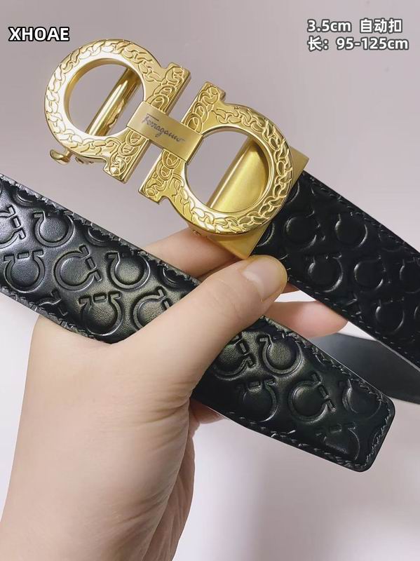 Ferragamo belt 35mmX95-125cm 8L (63)