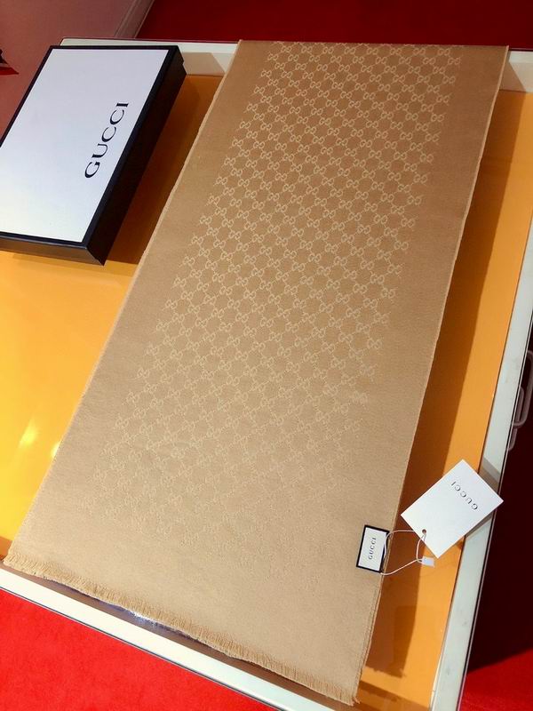 Gucci Scarf 38X180cm 100%羊绒 E13 (7)