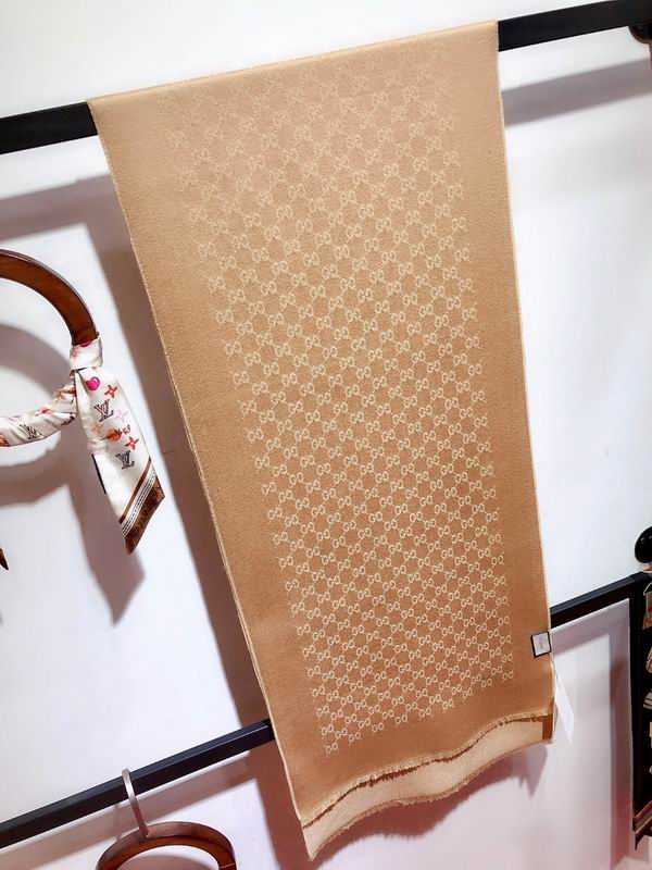 Gucci Scarf 38X180cm 100%羊绒 E13 (8)