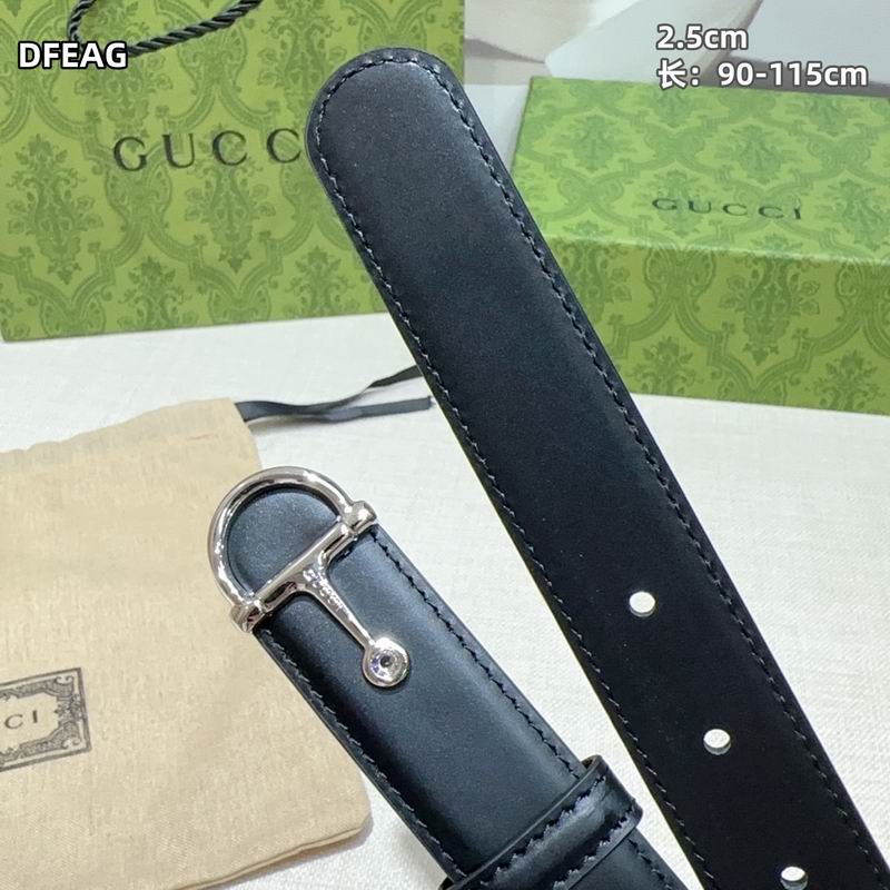 Gucci belt 25mmX90-115cm 8L (20)