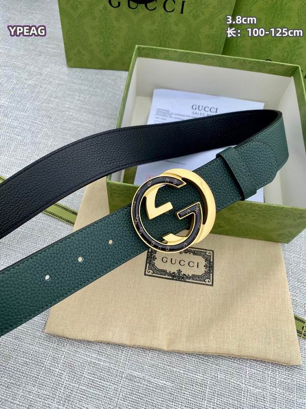Gucci belt 38mmX100-125cm 8L (10)