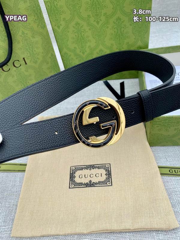 Gucci belt 38mmX100-125cm 8L (42)
