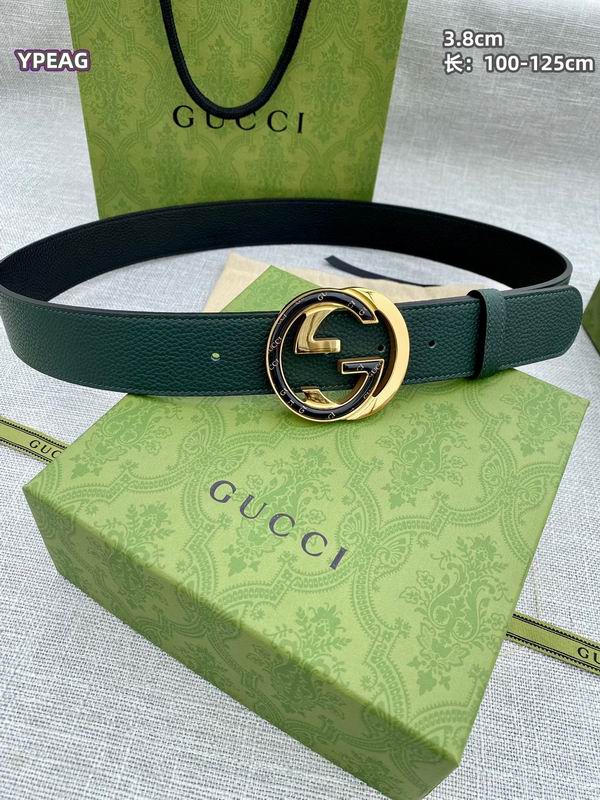 Gucci belt 38mmX100-125cm 8L (9)
