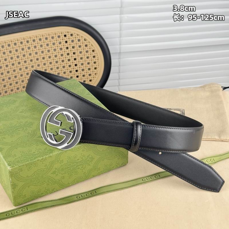 Gucci belt 38mmX95-125cm 8L (10)