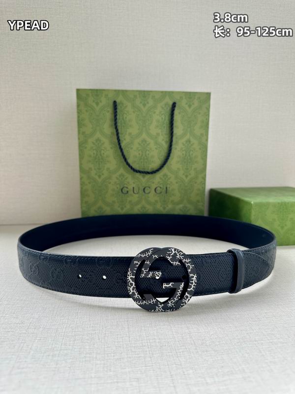 Gucci belt 38mmX95-125cm 8L (10)