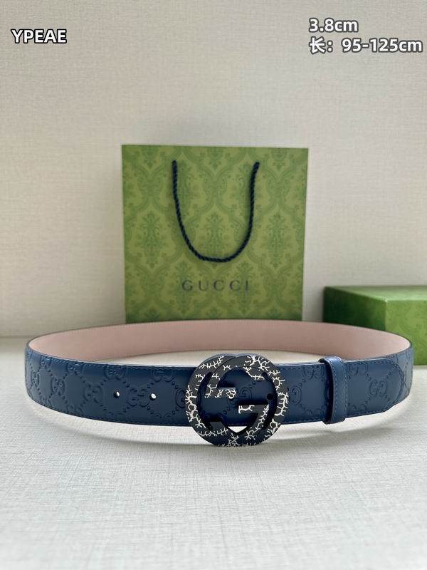 Gucci belt 38mmX95-125cm 8L (10)