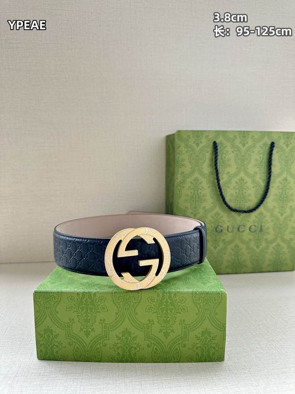 Gucci belt 38mmX95-125cm 8L (32)